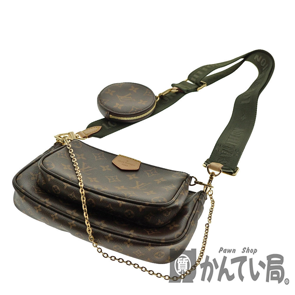 LOUIS VUITTON Multi Pochette Accessoires Accessory Clutch Shoulder Bag